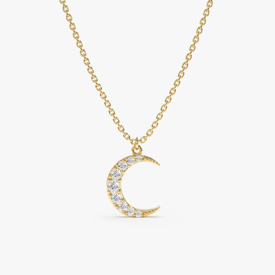 Diamond Crescent Moon