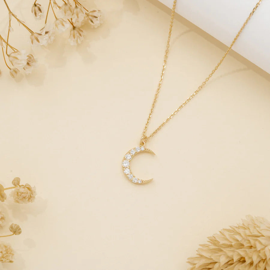 Diamond Crescent Moon