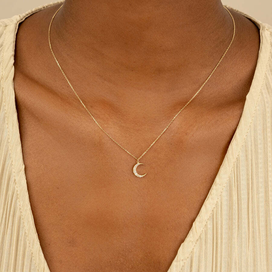 Diamond Crescent Moon