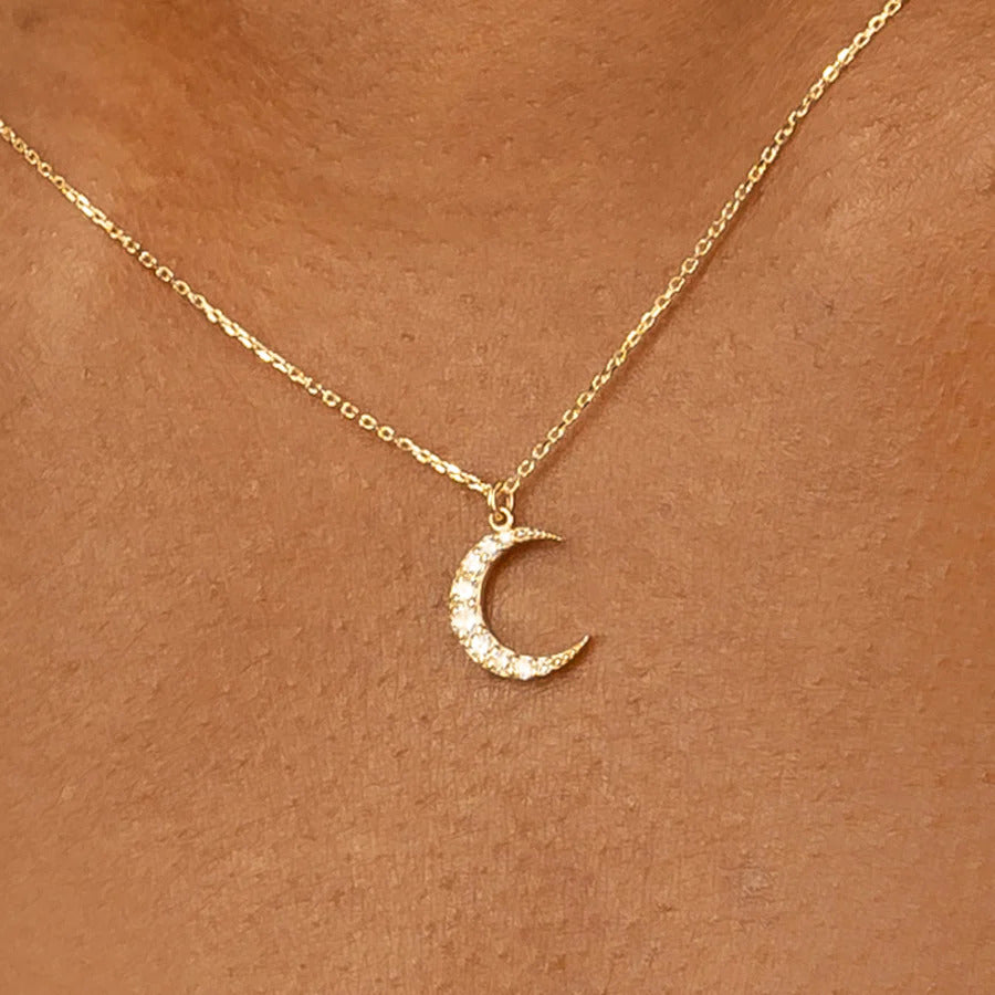 Diamond Crescent Moon